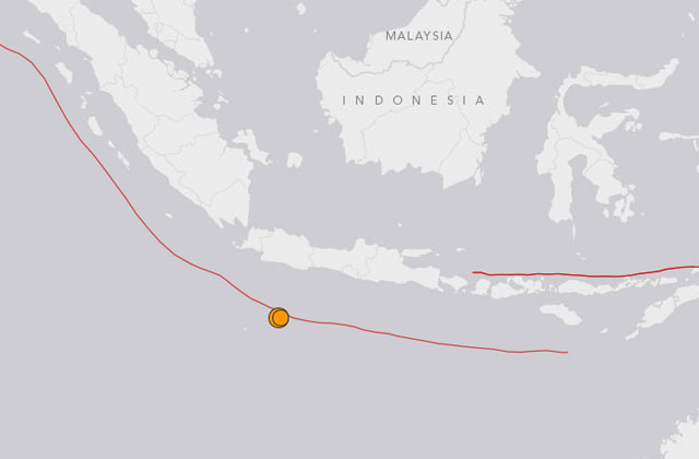 Kali Gempa di Barat Daya Tasikmalaya, Sangat Terasa di Pangandaran