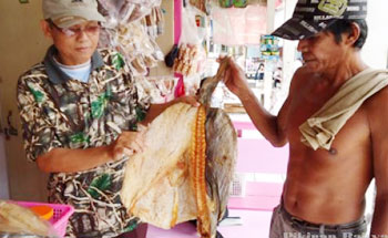 baku timbel nasi bahan kenal asin  ikan Bagi Pangandaran,myPangandaran.com tentu penggemar