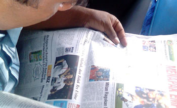 Edisi Perdana Tabloid Pangandaran News Hadir Hari Senin