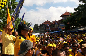 Golkar Kuningkan Pantai Pangandaran