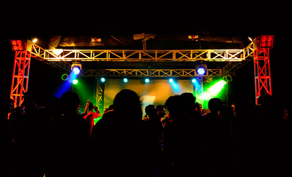 Night Music On The Beach, Meriahkan Weekend di Pangandaran