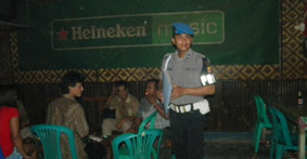 P3D Sweeping Kafe di Pangandaran
