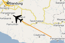 Pesawat Hilang di Pangalengan Terbang Dari Nusawiru