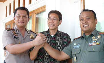 Rapat Koordinasi Muspida, Antisipasi Gangguan Kamtibmas Kabupaten Pangandaran