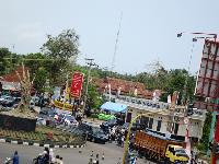 Ramainya Jalan Pangandaran Saat Libur Lebaran