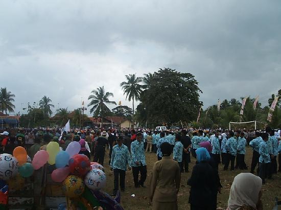 Kemeriahan 17 Agustus di Pangandaran