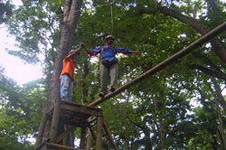 Serunya Outbound Di Cagar Alam Pangandaran