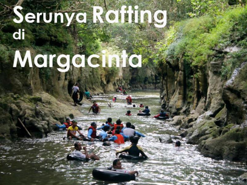 Serunya Rafting di Pangancraan Margacinta