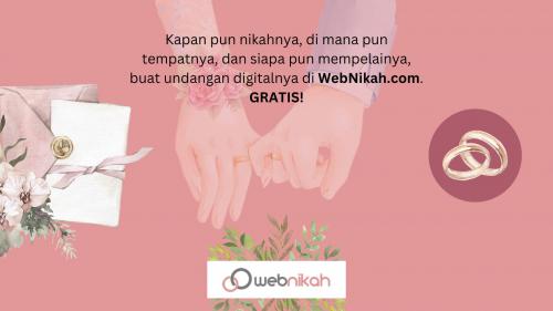 WebNikah.Com: Website Pembuatan Undangan Pernikahan Digital, Solusi Tepat Calon Pengantin Masa Kini