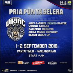 Anniversary 25th Viking Persib Club di Pangandaran