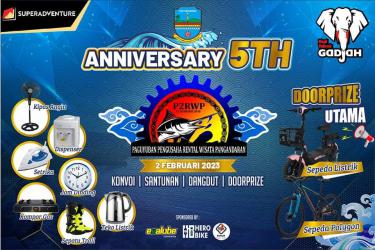 Anniversary 5th Paguyuban Pengusaha Rental Wisata Pangandaran 