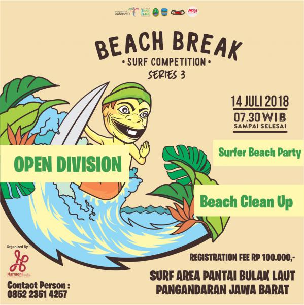 Pangandaran Beach Break  Surf Competition