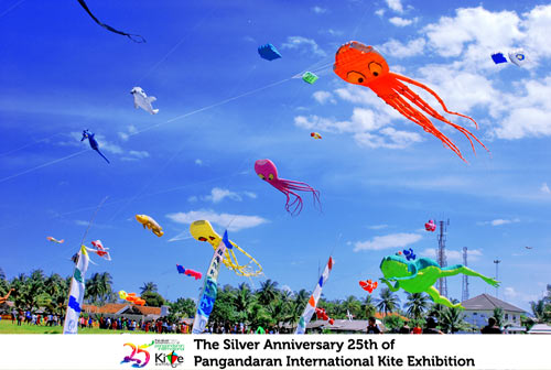 The Silver Anniversary of 25th Pangandaran International Kite Exhibition