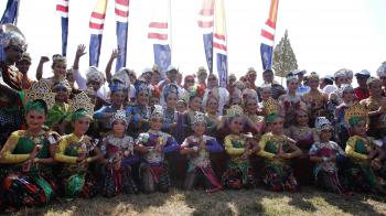 Dokumentasi Foto Kemeriahan Pangandaran International Kite Festival 2019