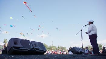 Dokumentasi Foto Kemeriahan Pangandaran International Kite Festival 2019