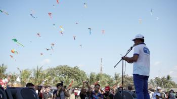 Dokumentasi Foto Kemeriahan Pangandaran International Kite Festival 2019