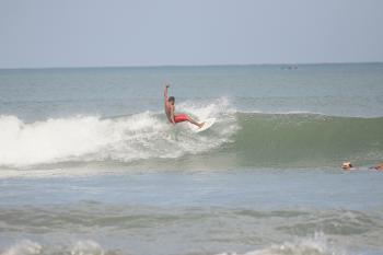 Dokumentasi Surfing Sebagai Kegiatan Balawista Pangandaran Saat PPKM