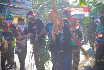 Galeri Kemeriahan Karnaval Seni dan Budaya HUT RI ke-73