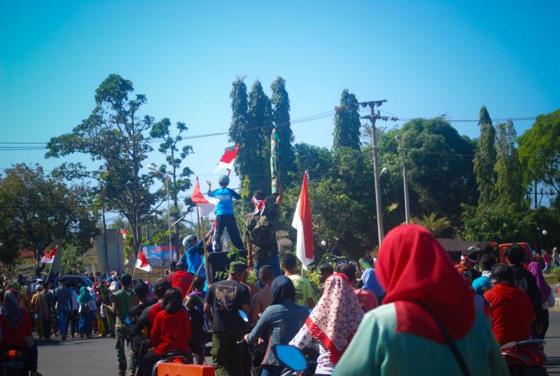 Galeri Kemeriahan Karnaval Seni dan Budaya HUT RI ke-73