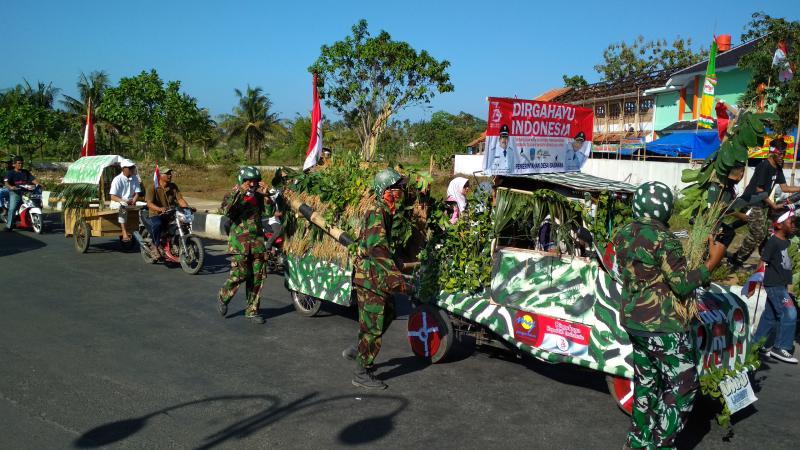 Galeri Kemeriahan Karnaval Seni dan Budaya HUT RI ke-73