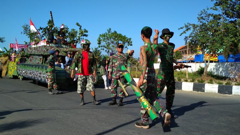 Galeri Kemeriahan Karnaval Seni dan Budaya HUT RI ke-73