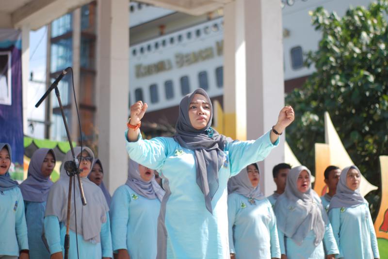 Gebyar GERMAS (Gerakan Masyarakat Hidup Sehat) Kabupaten Pangandaran 2018