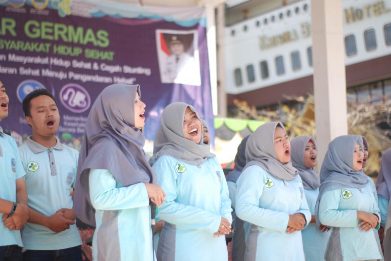 Gebyar GERMAS (Gerakan Masyarakat Hidup Sehat) Kabupaten Pangandaran 2018