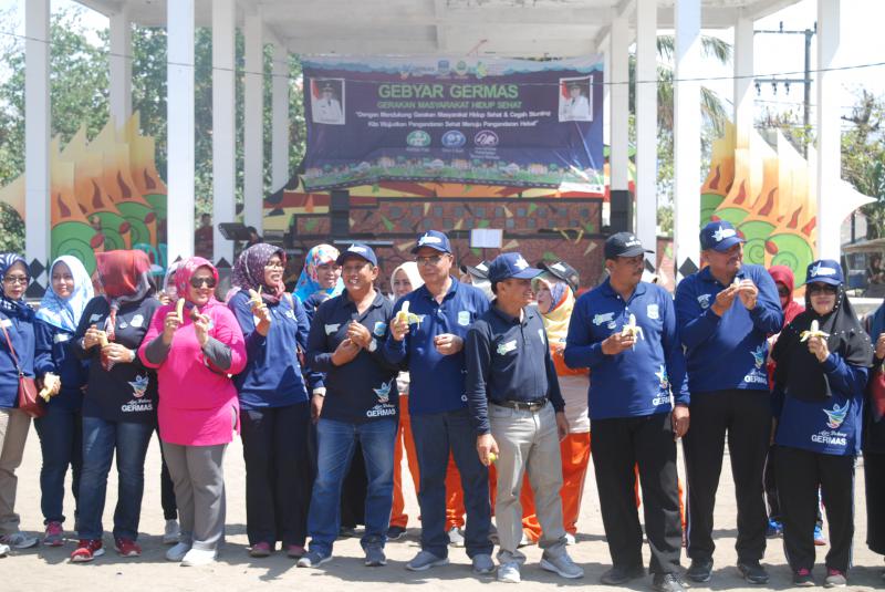 Gebyar GERMAS (Gerakan Masyarakat Hidup Sehat) Kabupaten Pangandaran 2018