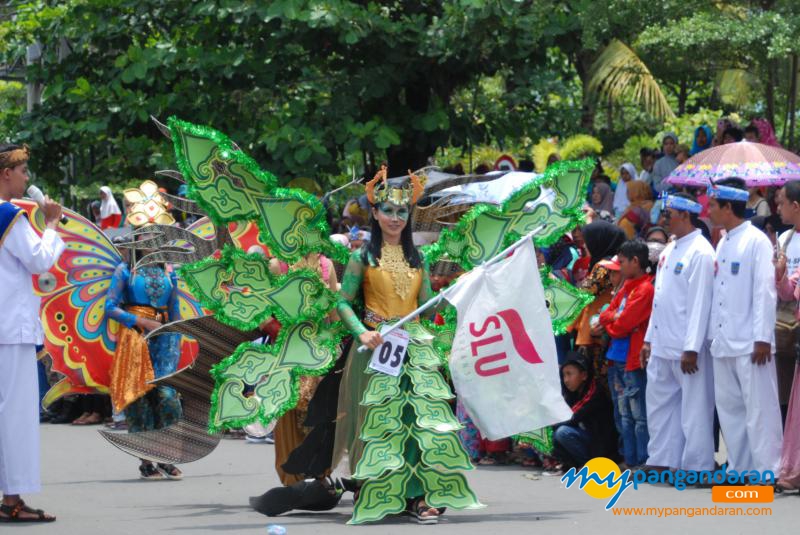 Karnaval Budaya Dalam Rangka MIlangkala ke-6 Kabupaten Pangandaran 