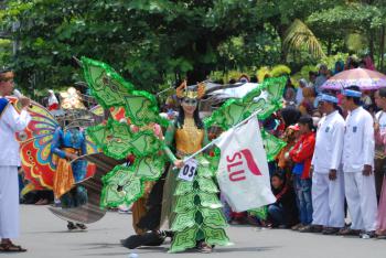 Karnaval Budaya Dalam Rangka MIlangkala ke-6 Kabupaten Pangandaran 