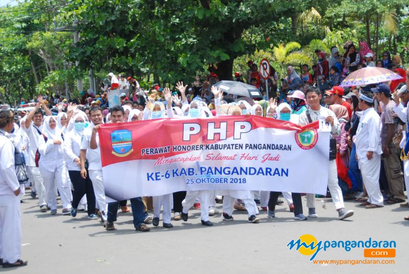 Karnaval Budaya Dalam Rangka MIlangkala ke-6 Kabupaten Pangandaran 