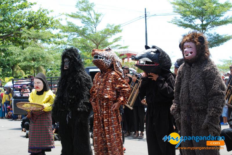 Karnaval Budaya Dalam Rangka MIlangkala ke-6 Kabupaten Pangandaran 