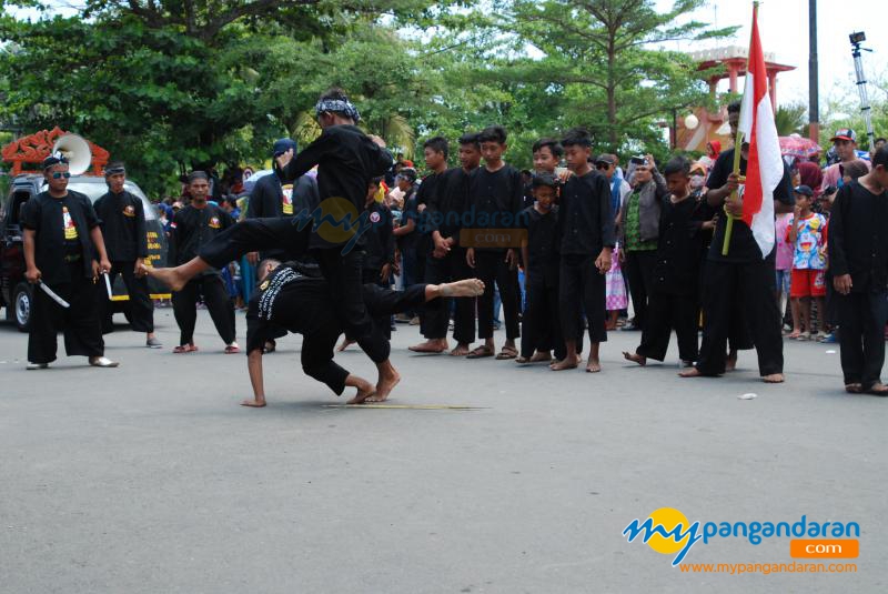 Karnaval Budaya Dalam Rangka MIlangkala ke-6 Kabupaten Pangandaran 