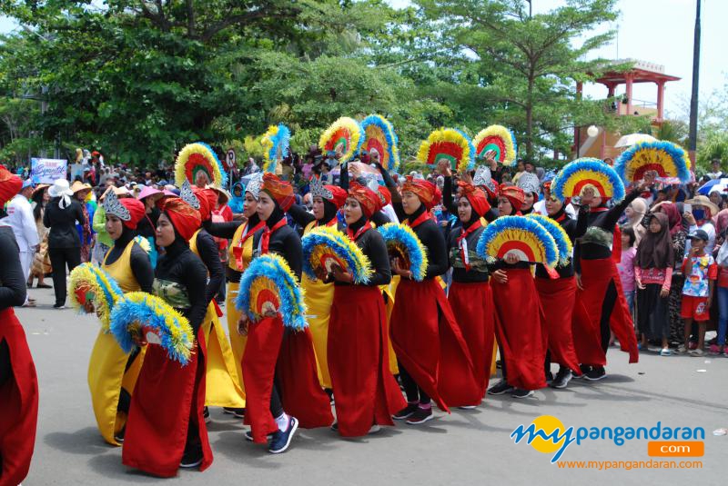 Karnaval Budaya Dalam Rangka MIlangkala ke-6 Kabupaten Pangandaran 