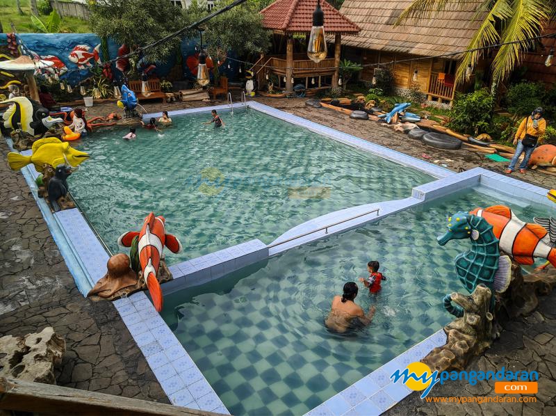 Kolam Renang Banyu Urip dan Rumah Joglo Pangandaran