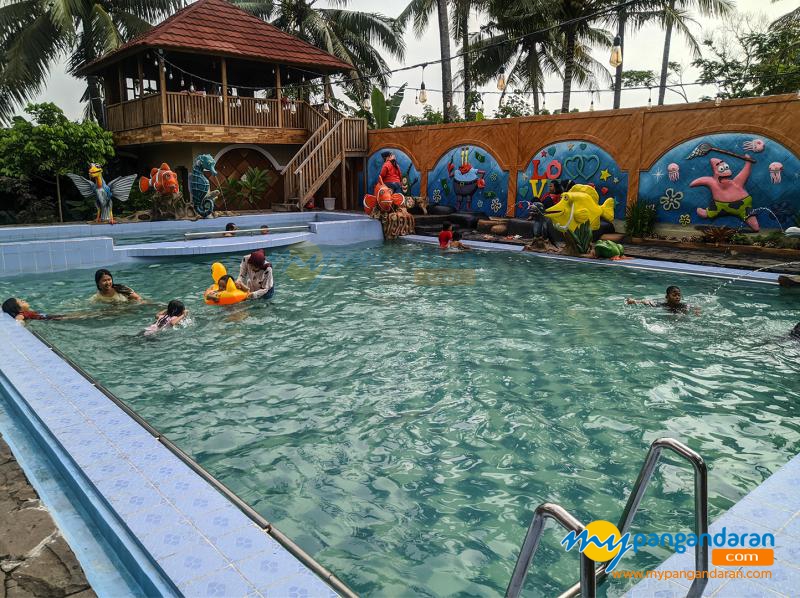 Kolam Renang Banyu Urip dan Rumah Joglo Pangandaran