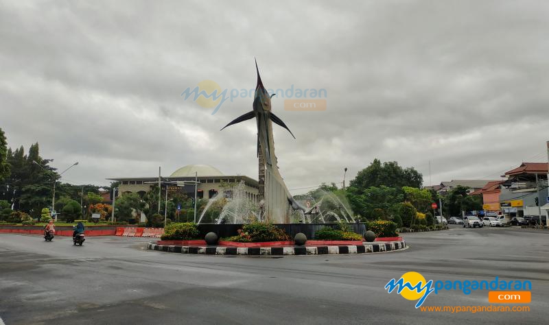 Sepi, Inilah Potret Kondisi Pantai Barat & Pantai Timur Pangandaran H+2 Libur Lebaran