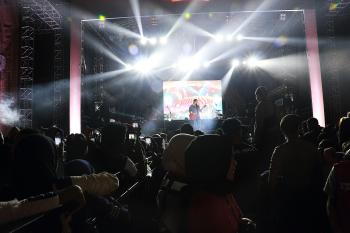 Konser Armada dan Bella Nova di Pangandaran