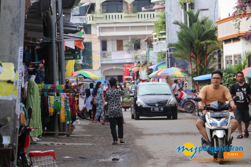 Potret Jalan Sumardi Pangandaran