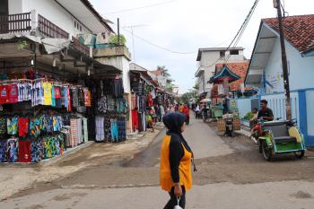 Potret Jalan Sumardi Pangandaran