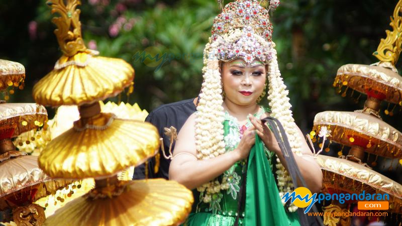 Potret Karnaval Budaya Milangkala Kabupaten Pangandaran ke-7