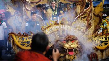 Potret Karnaval Budaya Milangkala Kabupaten Pangandaran ke-7