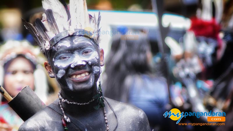 Potret Karnaval Budaya Milangkala Kabupaten Pangandaran ke-7