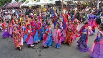 Potret Karnaval Budaya Milangkala Kabupaten Pangandaran ke-7