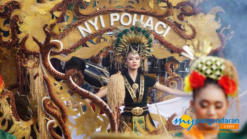 Potret Karnaval Budaya Milangkala Kabupaten Pangandaran ke-7