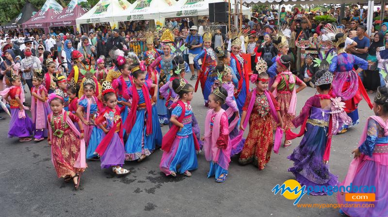 Potret Karnaval Budaya Milangkala Kabupaten Pangandaran ke-7
