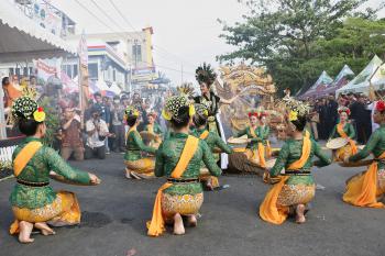 Potret Karnaval Budaya Milangkala Kabupaten Pangandaran ke-7