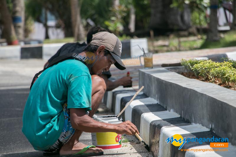 Potret Wajah Baru Pantai Karapyak Pangandaran