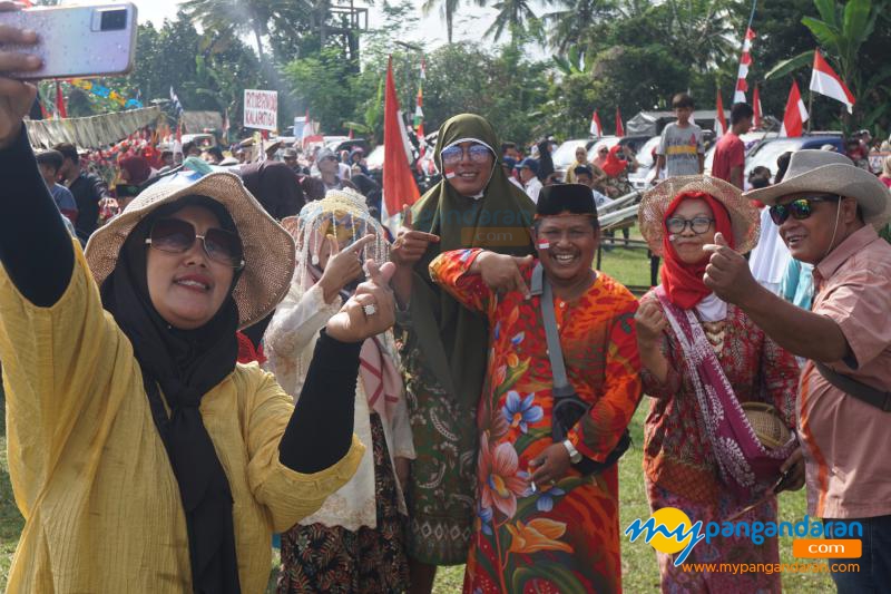 Semarak HUT RI ke-77 Desa Babakan Kabupaten Pangandaran