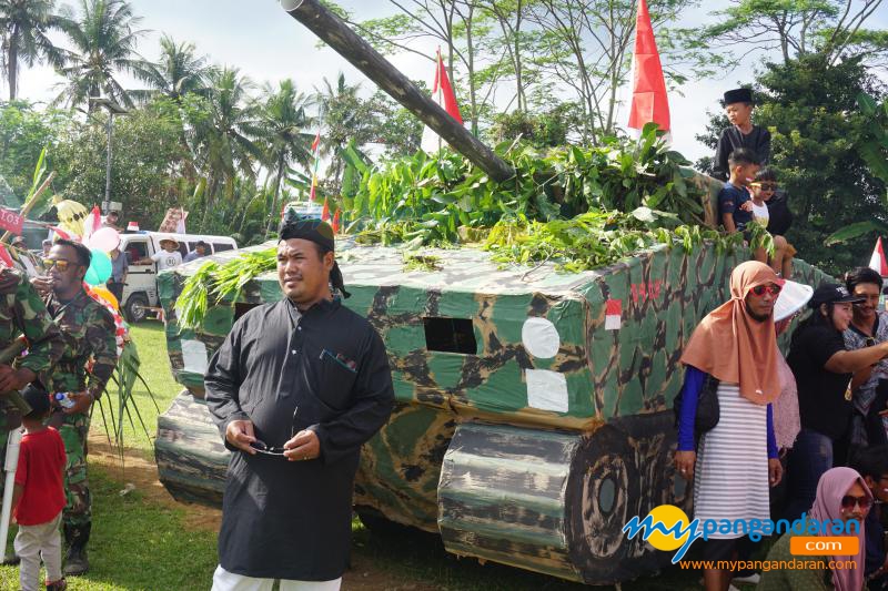 Semarak HUT RI ke-77 Desa Babakan Kabupaten Pangandaran